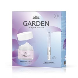 Garden PROMO Lift Eyes & Face Duo Αντιρυτιδική Κρέμα με Υαλουρονικό Οξύ 50ml & Κρέμα Ματιών με Καφεΐνη & Δονούμενο Απλικατέρ 20ml