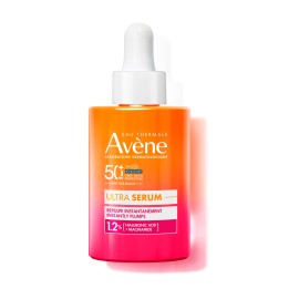 Avène Ultra Serum SPF50+ Aντηλιακός Ορός Προσώπου για Σύσφιγξη με Υαλουρονικό Οξύ & Νιασιναμίδη 30ml