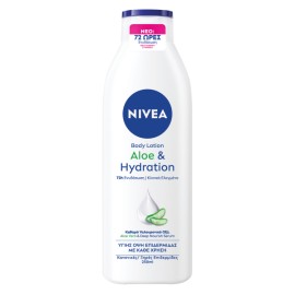 Nivea Body Lotion Aloe Hydration Ενυδατική Λοσιόν Σώματος για Κανονικές - Ξηρές Επιδερμίδες 250ml