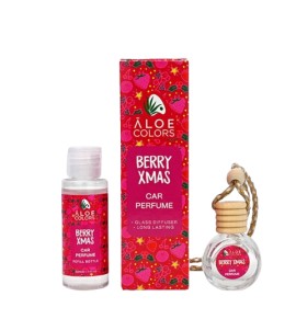 Aloe Colors Car Perfume Berry Xmas Αρωματικό Αυτοκινήτου 30ml