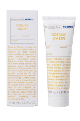 Korres Aftershave Balm Oceanic Amber Γαλάκτωμα Για Μετά Το Ξύρισμα 125ml
