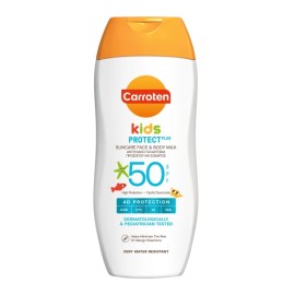Carroten Kids Protect Plus Suncare Face & Body Milk Παιδικό Αντηλιακό Γαλάκτωμα Προσώπου & Σώματος SPF50, 200ml