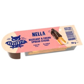 Healthy Co Nella Hazelnut Cocoa Spread Κρέμα (Spread) Φουντουκιού με Κακάο με Sticks 29gr
