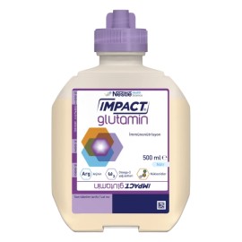 Nestle Impact Glutamin Πλήρες Διάλυμα Ανοσοδιατροφής Υπερπρωτεινικό Σίτιση Μέσω Καθετήρα 500ml