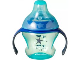 Tommee - Tippee Explora TT Transition Cup CEE SCA AR SA για 4-7m+ Εκπαιδευτικό Κύπελλο με Θηλή Σιλικόνης - Στόμιο και Λαβές Ροζ