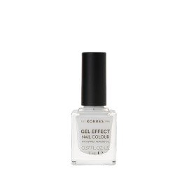 Korres Βερνίκι Νυχιών Gel Effect Nail Colour (No.01) Blanc White, 11ml