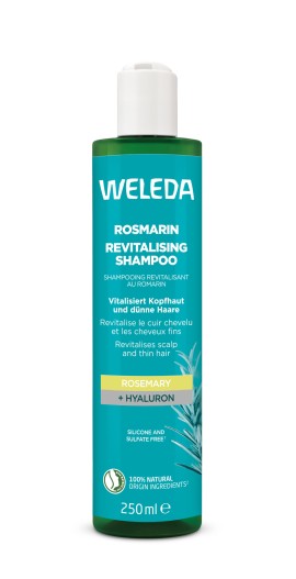 Weleda Rosemarin Revitalising Σαμπουάν Αναζωογόνησης με Δενδρολίβανο 250ml