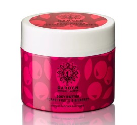 Garden Body Butter Forest Fruits & Bilberry Ενυδατικό Βούτυρο Σώματος με Άρωμα Φρούτα του Δάσους & Μύρτιλο 200ml