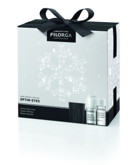 Filorga PROMO Optim Eyes Contour Cream Κρέμα Ματιών Κατά των Μαύρων Κύκλων και Ρυτίδων 15ml - Δώρα Solution Micellaire Anti Age 3 σε 1 Νερό Καθαρισμού για Πρόσωπο και Μάτια 50ml - Αρωματικό Κερί