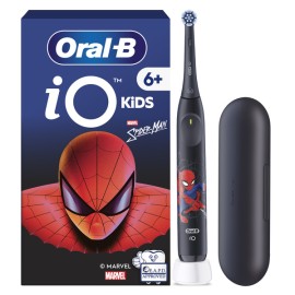 Oral B iO Kids Marvel Spiderman Ηλεκτρική Οδοντόβουρτσα για Παιδιά 6+ Ετών & 1 Κεφαλή Οδοντόβουρτσας & 1 Θήκη Ταξιδίου