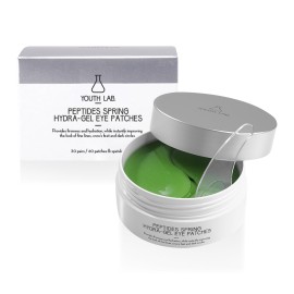 Youth Lab Peptides Spring Hydra - Gel Eye Patches Συσφιγκτική - Αντιρυτιδική Μάσκα Ματιών από Υδροτζέλ Συσκευασία σε Βαζάκι 30 Ζευγάρια [60 Τεμάχια]