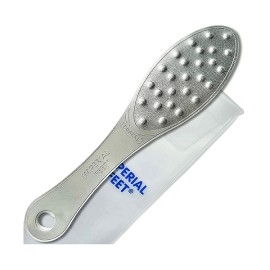 Imperial Feet Stainless Steel Foot File&nbsp;Ανοξείδωτη&nbsp;Μεταλλική&nbsp;Ράσπα&nbsp;Διπλής&nbsp;Όψης 1 Τεμάχιο