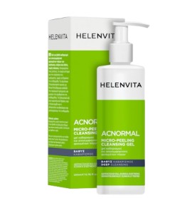 Helenvita AC Normal Micro Peeling Gel Καθαρισμού Προσώπου Κατά του Σμήγματος 200ml