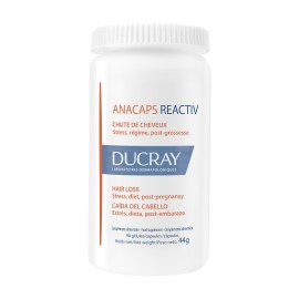 Ducray Anacaps Reactiv Συμπλήρωμα Διατροφής Διεγείρει την Τριχοφυϊα 30 Κάψουλες