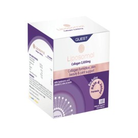 Quest Liposomal Collagen 2850mg Συμπλήρωμα Διατροφής για Όμορφο Δέρμα & Υποστήριξη των Αρθρώσεων 30 Φακελάκια