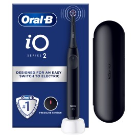 Oral B iO Series 2 Ηλεκτρική Οδοντόβουρτσα Black 1 Τεμάχιο