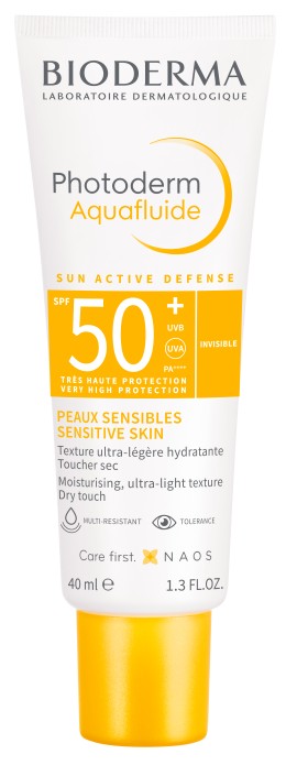 Bioderma Photoderm Aquafluide SPF50+ Αντηλιακή Κρέμα Προσώπου για Κανονικό & Μικτό Δέρμα 40ml