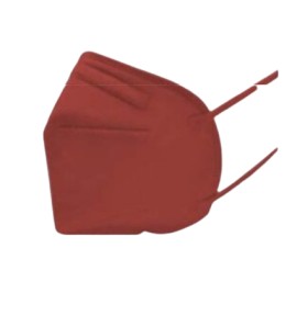 Barbeador Max-02 Μάσκες FFP2 Μπορντώ 10 Τεμάχια σε Κουτί