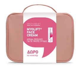 Tecnoskin PROMO Myolift Face Cream Κρέμα Προσώπου για Επιδερμίδες 30+, Πρώτες Ρυτίδες 50ml & ΔΩΡΟ Νεσεσέρ
