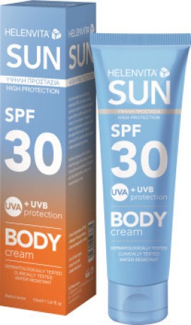 Helenvita Sun High Protection Body Αντηλιακή Cream Σώματος Για Όλους Τους Τύπους Επιδερμίδας SPF30 150ml