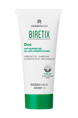 Biretix Duo Anti Blemish Gel Προλαμβάνει & Διορθώνει τις Κηλίδες του Προσώπου 30ml
