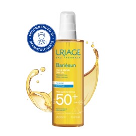Uriage Bariésun Dry Oil SPF50+ Αντηλιακό Ξηρό Λάδι για Σώμα & Μαλλιά σε Μορφή Spray 200ml
