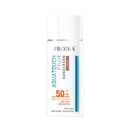 Froika Aquatouch Fluid Sunscreen SPF50+ Tinted Λεπτόρρευστο Αντηλιακό με Χρώμα 50ml