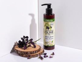 Olivin Body Milk Black Jasmine Ενυδατικό Γαλάκτωμα Σώματος Γιασεμί 200ml