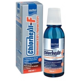 Intermed Chlorhexil F Mouthwash Στοματικό Διάλυμα Κατά της Πλάκας & της Τερηδόνας 250ml