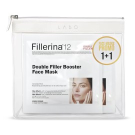 Labo PROMO Fillerina 12 Double Filler Booster Face Mask Μάσκα Προσώπου Εντατικής Δράσης 25ml & ΔΩΡΟ Fillerina Face Mask 25ml [1+1 Δώρο]