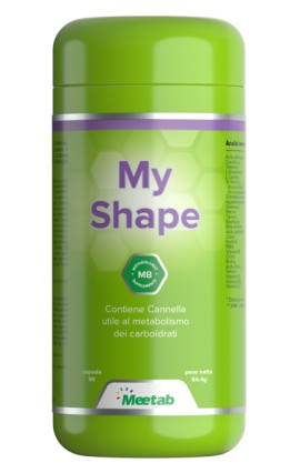 Meetab My Shape Πολυβιταμινούχο Συμπλήρωμα με Κανέλα & Καρνιτίνη 90 Κάψουλες