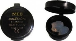 MED Ωτοασπίδες Σιλικόνης σε Θήκη 1 Ζευγάρι
