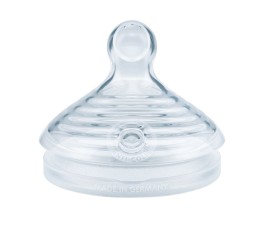 Nuk for Nature Θηλή Σιλικόνης Μέγεθος:S Μικρής Ροής 2 Τεμάχια [10124025]
