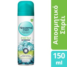Noxzema Men Fresh Intense Spray Ανδρικό Αποσμητικό με 72 ώρες Προστασία 150ml