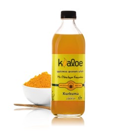 Kaloe Aloe Vera Gel Κουρκουμάς Με Stevia 1000ml