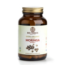 Bio Tonics Bioss Organic Vitamins Moringa Extract 300mg Υποστηρίζει τη Φυσική Ευεξία του Οργανισμού 60 Vegan Κάψουλες