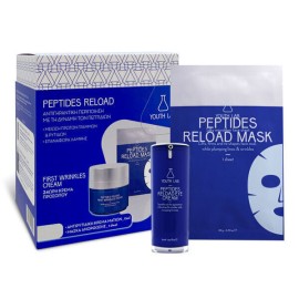 Youth Lab PROMO Peptides Reload First Wrinkles Cream Αντιγηραντική Κρέμα 50ml - ΔΩΡΑ Anti Wrinkle Eye Cream 15ml - Peptides Reload Υφασμάτινη Μάσκα 1 Τεμάχιο