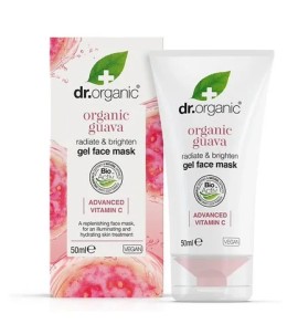 Dr.Organic Guava Gel Face Mask Μάσκα Προσώπου για Ενυδάτωση & Λάμψη 50ml