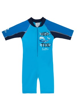 Sunway UV Ολόσωμο Φορμάκι με Αντηλιακή Προστασία UPF50+ Μπλε με Φερμουάρ 18-36m+ Size:4 [931]