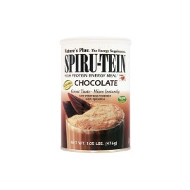 Natures Plus Spiru Tein Shake 1.05lb Chocolate Υποκατάστατο Γεύματος Χαμηλών Θερμίδων με Γεύση Σοκολάτα 476gr