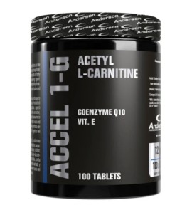 Anderson Accel 1-G Acetyl Carnitine 100 Ταμπλέτες