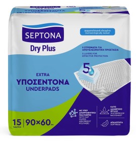 Septona Dry Plus Υποσέντονα μίας Χρήσεως 90x60cm 15 Τεμάχια