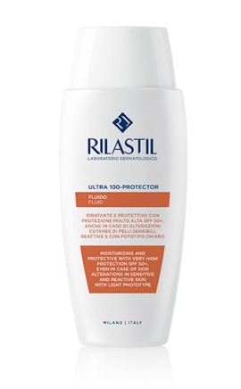 Rilastil Ultra Protector 100 Αντηλιακό Γαλάκτωμα Προσώπου & Σώματος SPF50+ για Ευαίσθητη & Αντιδραστική Επιδερμίδα 50ml