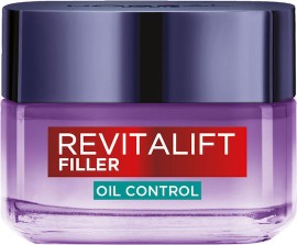 LOreal Paris Revitalift Filler Oil Control Ενυδατική Κρέμα Gel Προσώπου για Ρύθμιση της Λιπαρότητας 50ml