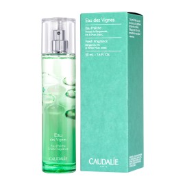 Caudalie Eau des Vignes Fresh Fragrance Γυναικείο Άρωμα Περγαμόντο, Ίριδα, Λευκός Μόσχος 50ml