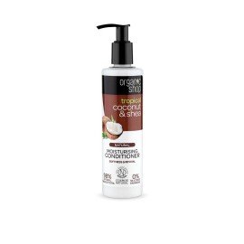 Natura Siberica Organic Shop Organic Coconut & Shea Οργανική Καρύδα & Βούτυρο Καριτέ, Μαλακτικό Ενυδάτωσης Απαλότητα και Αναζωογόννηση 280ml