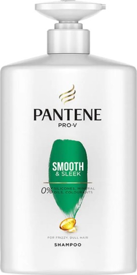 Pantene Pro V Smooth & Sleek Σαμπουάν για Απαλά & Μεταξένια Μαλλιά 1000ml με Αντλία
