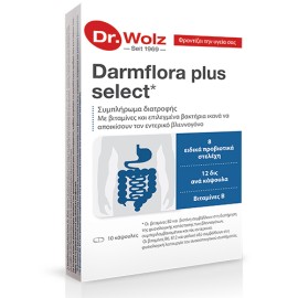 Power Health Dr. Wolz Darmflora Plus Select Συμπλήρωμα Διατροφής με Προβιοτικά  10 Κάψουλες