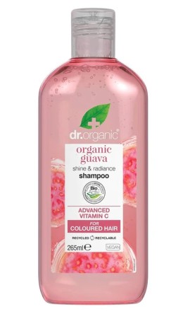 Dr.Organic Guava Guayaba Σαμπουάν για Βαμμένα Μαλλιά 265ml