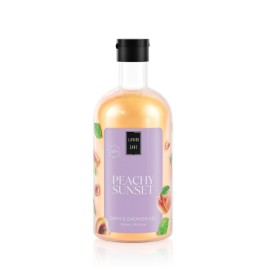 Lavish Care Peachy Sunset Bath & Shower Αφρόλουτρο Gel με Άρωμα Ροδάκινο 500ml